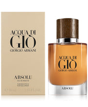 Load image into Gallery viewer, Acqua Di Giò Absolu Eau De Parfum
