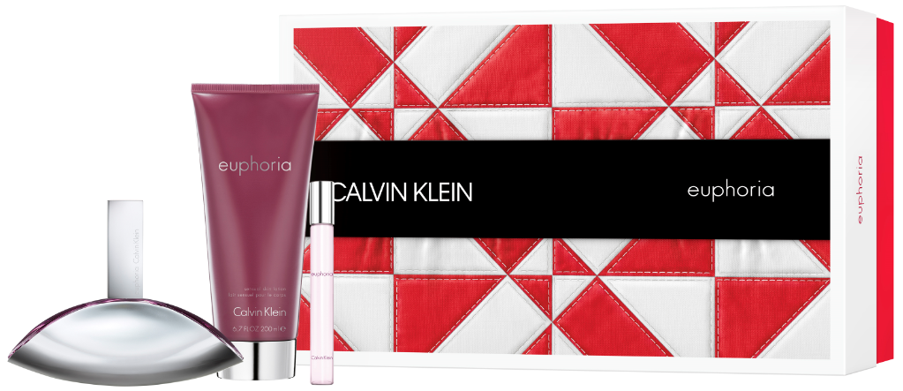 CK EUPHORIA EDP 3PC GIFT SET