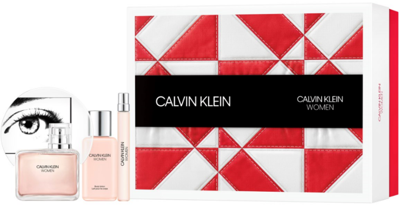 CK WOMAN EDP GIFT SET 3PC GIFT SET