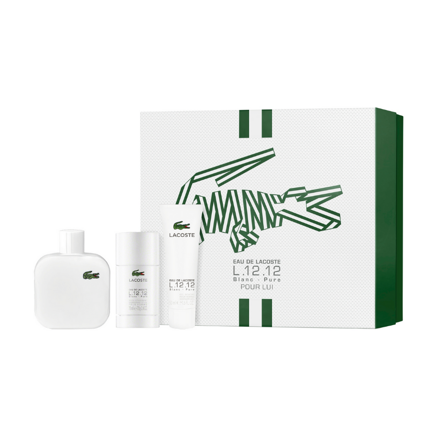 Eau de Lacoste L.12.12 Blanc EDT Gift Set